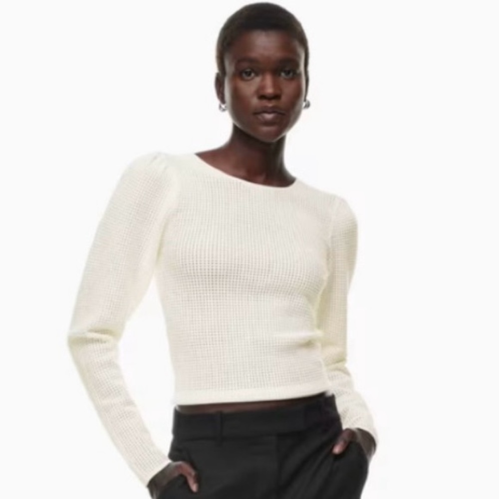 NWOT! Aritzia Wilfred Rosetta Sweater, sz L